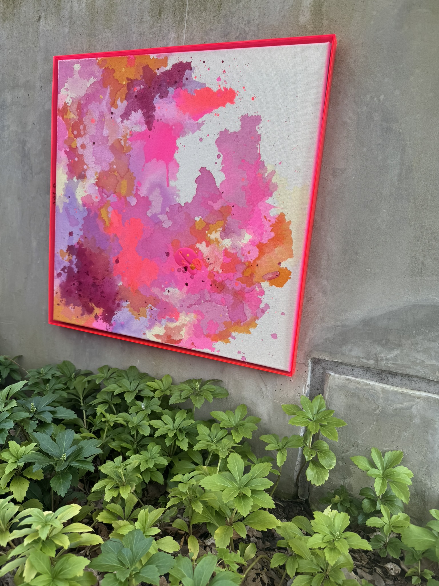 Akkorde - Gleichzeitigkeit, 2026, Acryl auf roher Baumwollleinwand, Ansicht 17